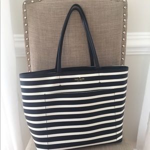 Kate Spade Hyde Lane Stripe Riley Tote